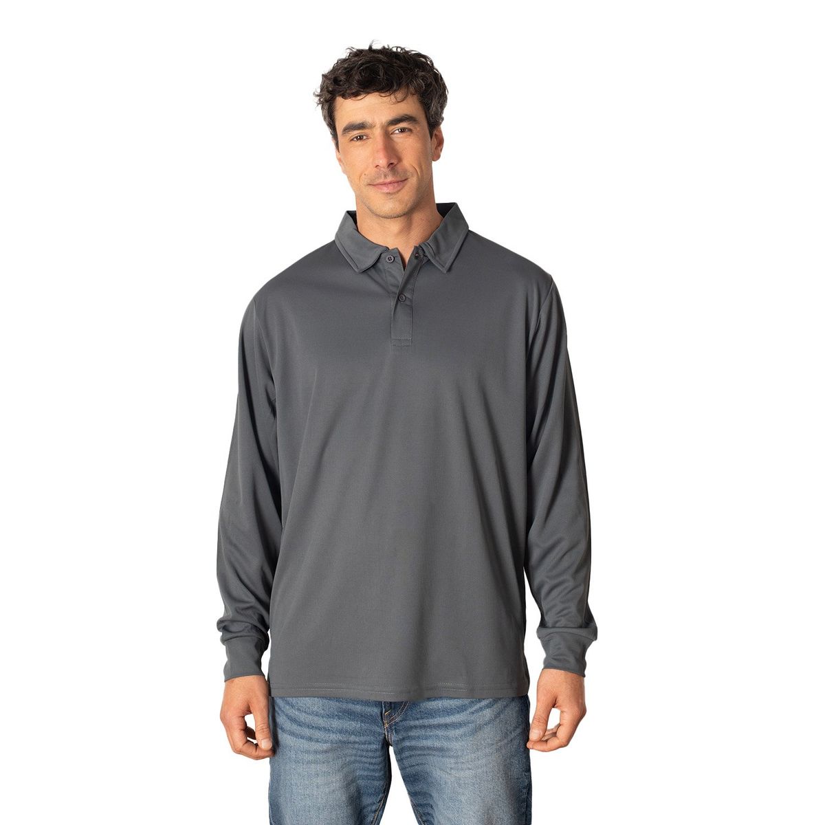 INDUSBORD - Polera Hombre Manga Larga Dryfit Quickdry Indusbord