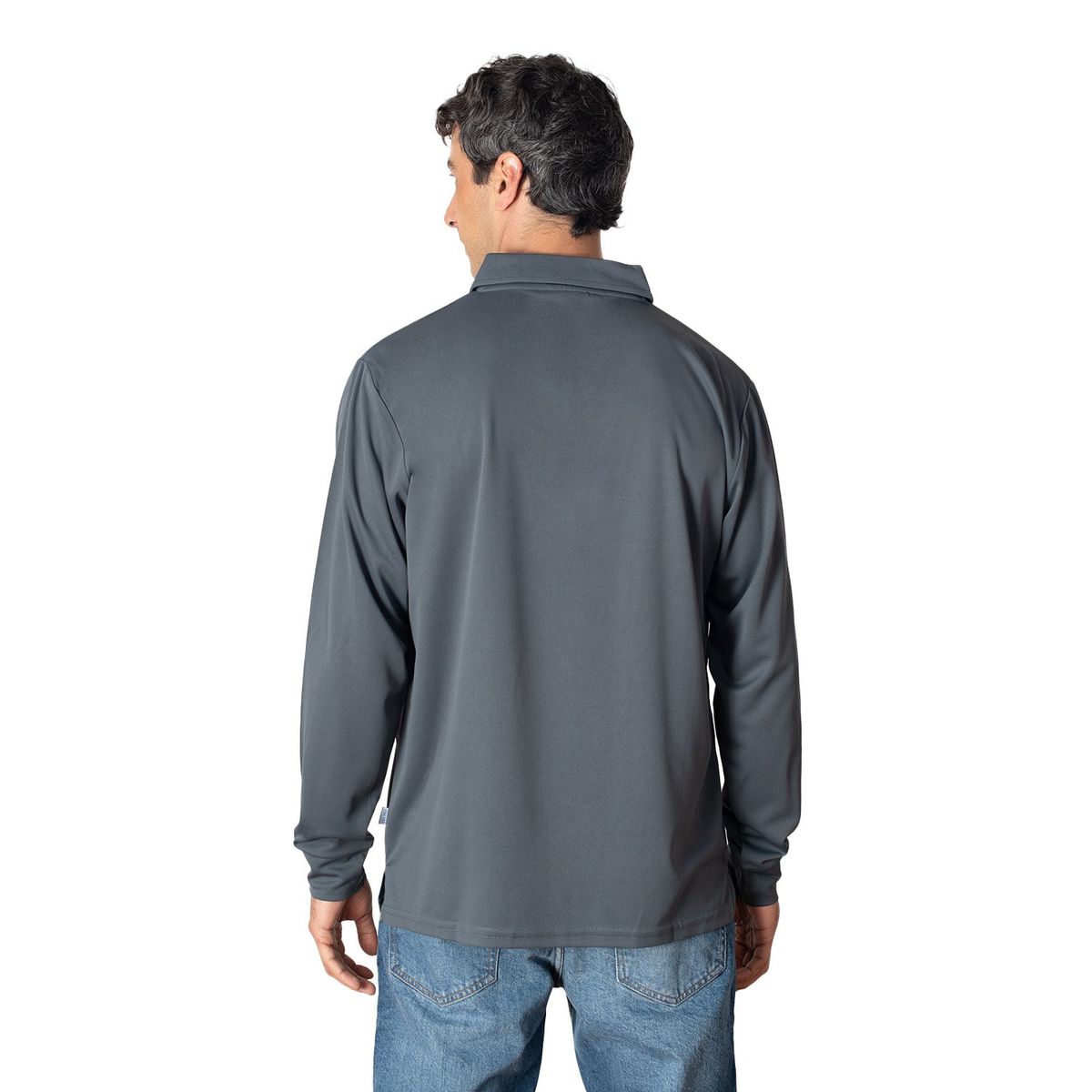 INDUSBORD - Polera hombre premium Dryfit Quickdry ML protección UV Certificada Indusbord