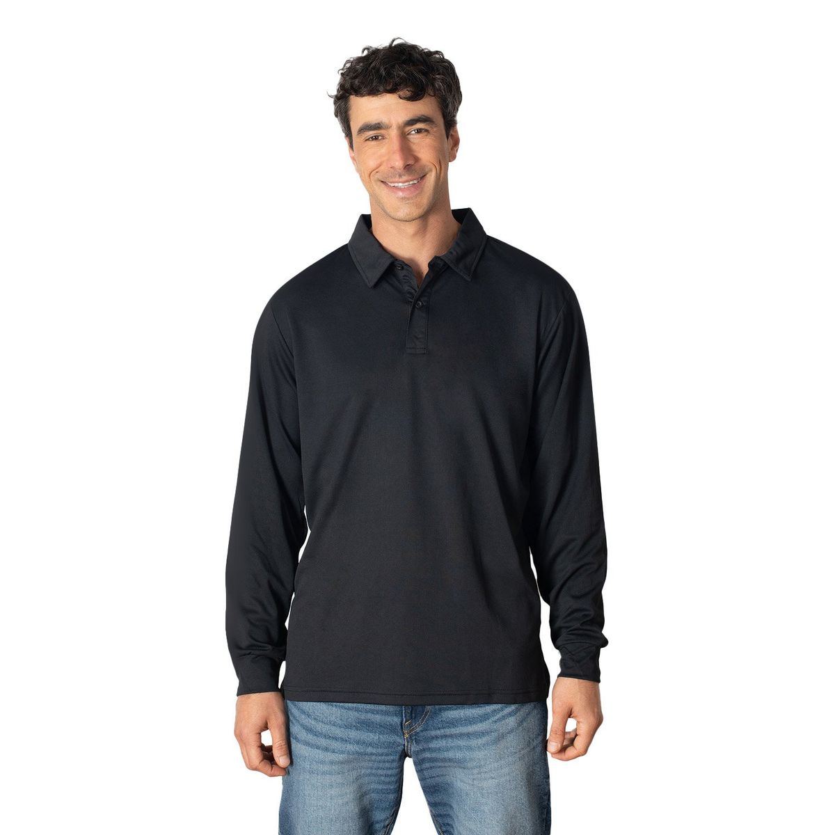 INDUSBORD - Polera hombre premium Dryfit Quickdry ML protección UV Certificada Indusbord