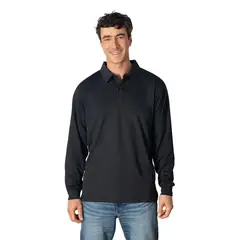 INDUSBORD - Polera hombre premium Dryfit Quickdry ML protección UV Certificada