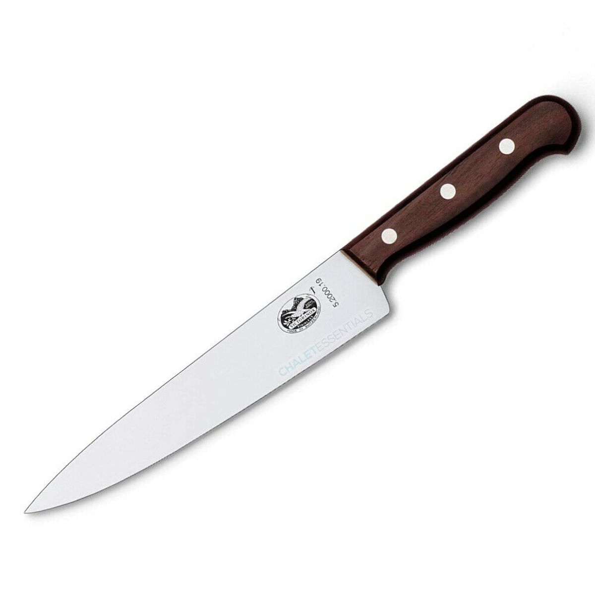 VICTORINOX - Cuchillo Cocina Rosewood color Café. Hoja 19 cm. Victorinox