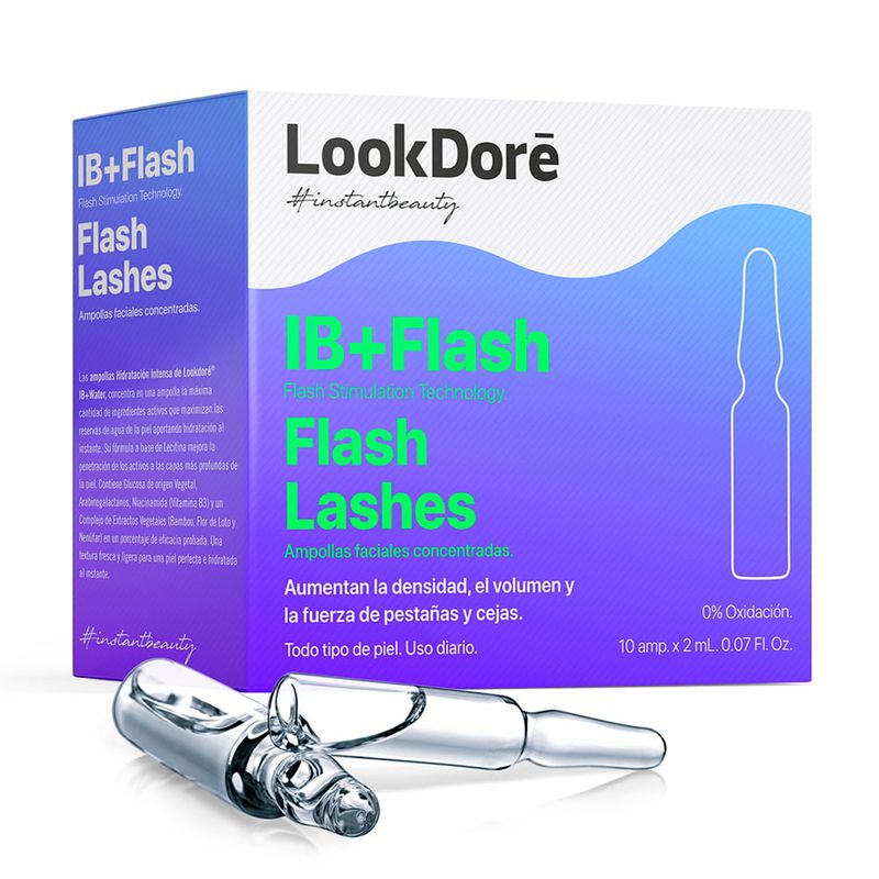 LOOK DORE - Ampolla Flash Pestañas y Cejas 10X2Ml