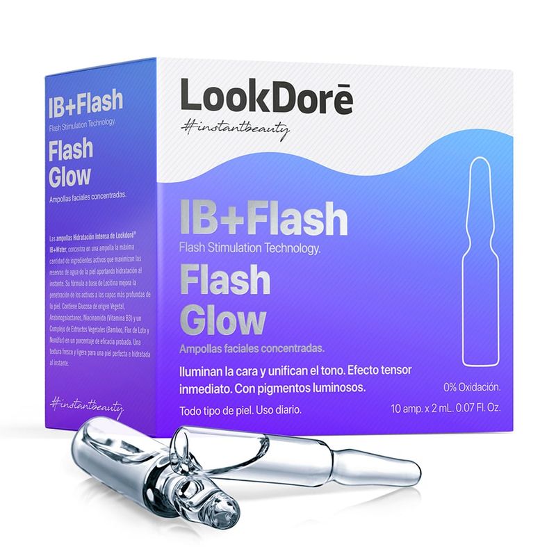 LOOK DORE - Ampollas Flash Glow 10 x 2ml.-