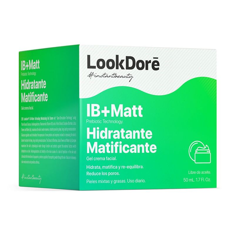LOOK DORE - Crema Hidratante Matificante 50Ml