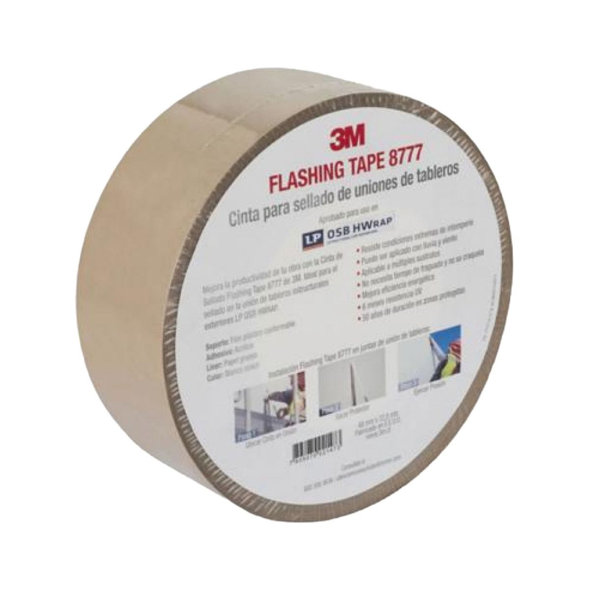 3M - Cinta Sello Para Osb Y Uso General 8777 3m