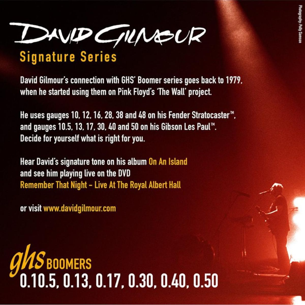 GHS - Cuerdas Guitarra Electrica GHS Strings GB-DGG - Rojo