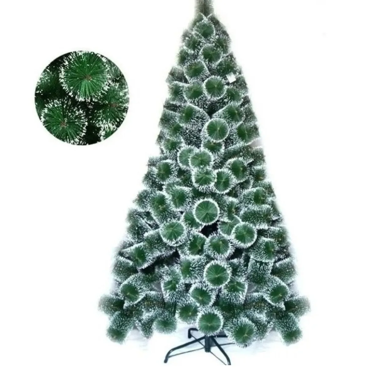 HOMER DESIGN - Árbol De Navidad Pascua NEVADO 1.80 Metros 220 ramas homer design