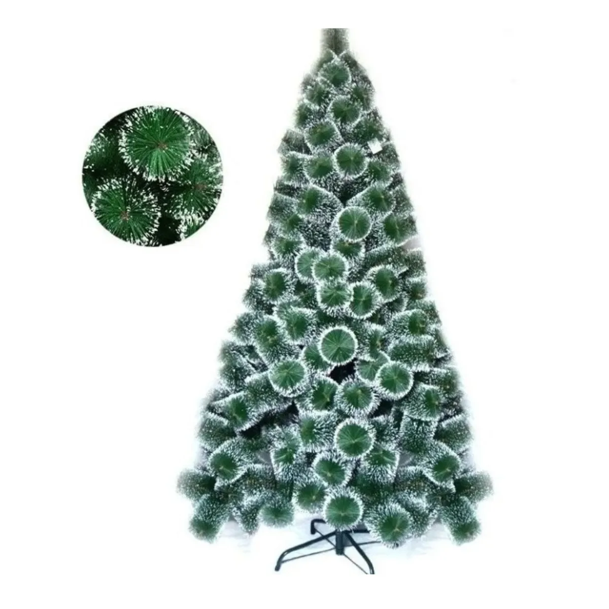 HOMER DESIGN - Árbol De Navidad Pascua NEVADO 1.80 Metros 220 ramas homer design