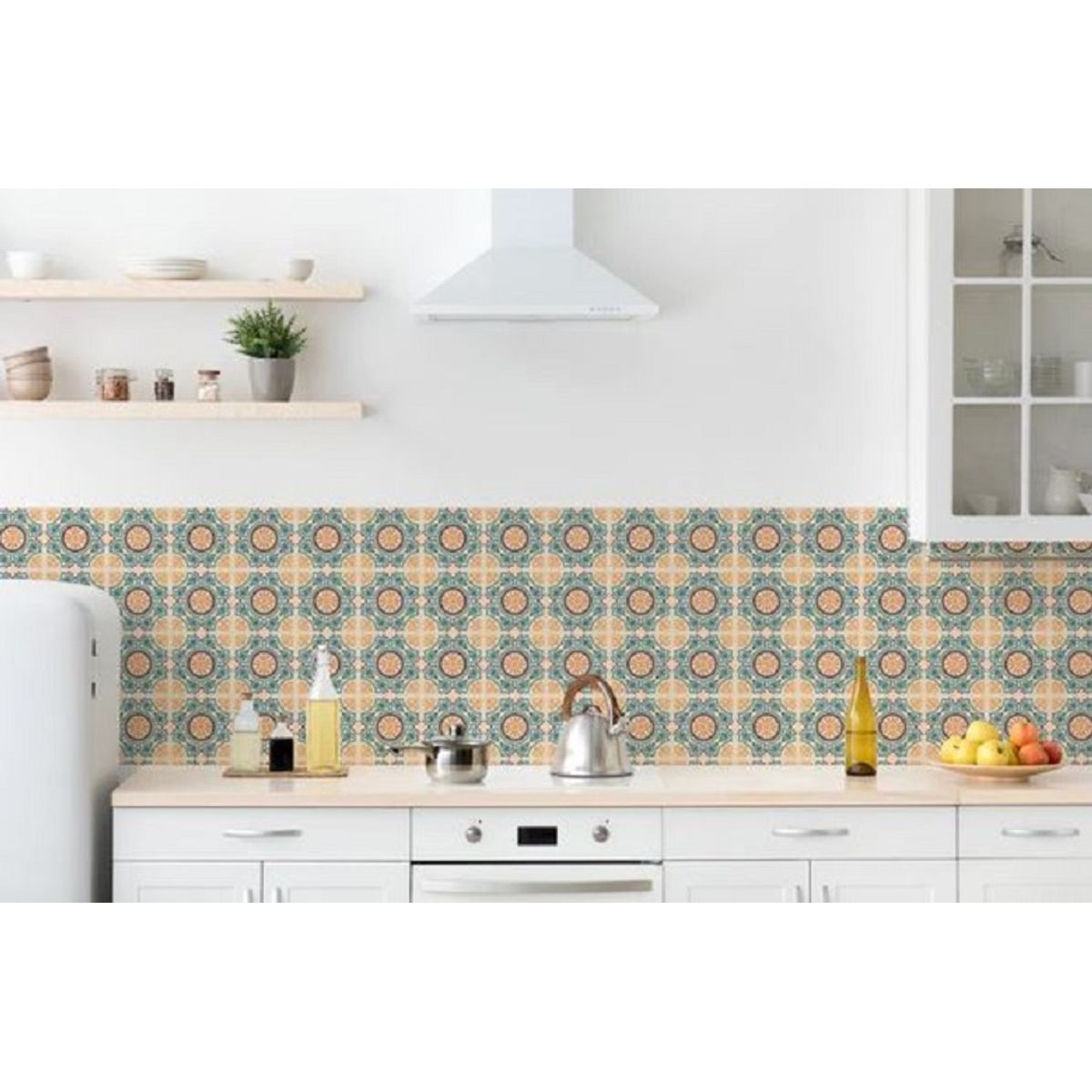 DEKOFIX - Baldosas 20x20 autoadhesivas para pisos modelo DUBAI