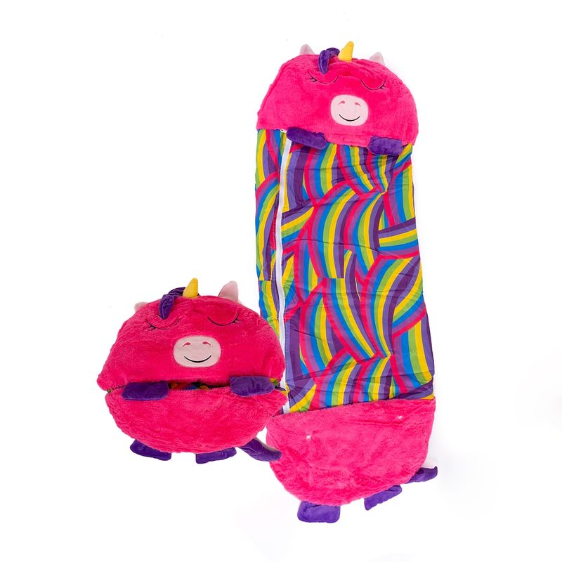 FROM MEIGGS - Peluche Saco De Dormir Unicornio Rosa 1.35 cm.