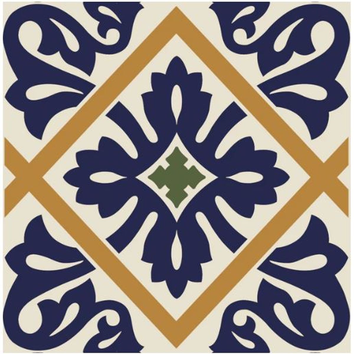 DEKOFIX - Baldosas 20x20 autoadhesivas para pisos MALAGA