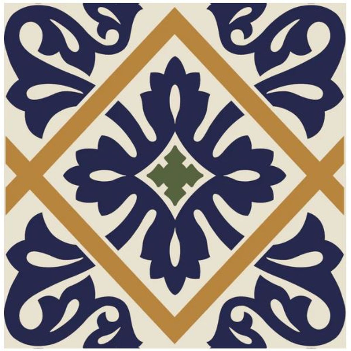 DEKOFIX - Baldosas 20x20 autoadhesivas para pisos MALAGA