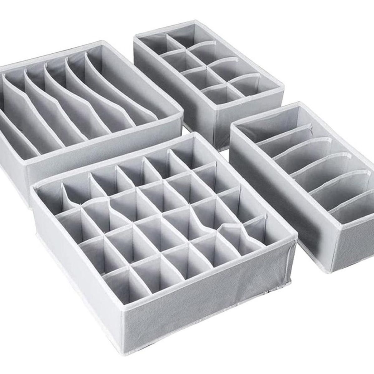 GLOBAL LATIN GROUP - Pack De 2 Set 4 Organizador De Ropa Plegable