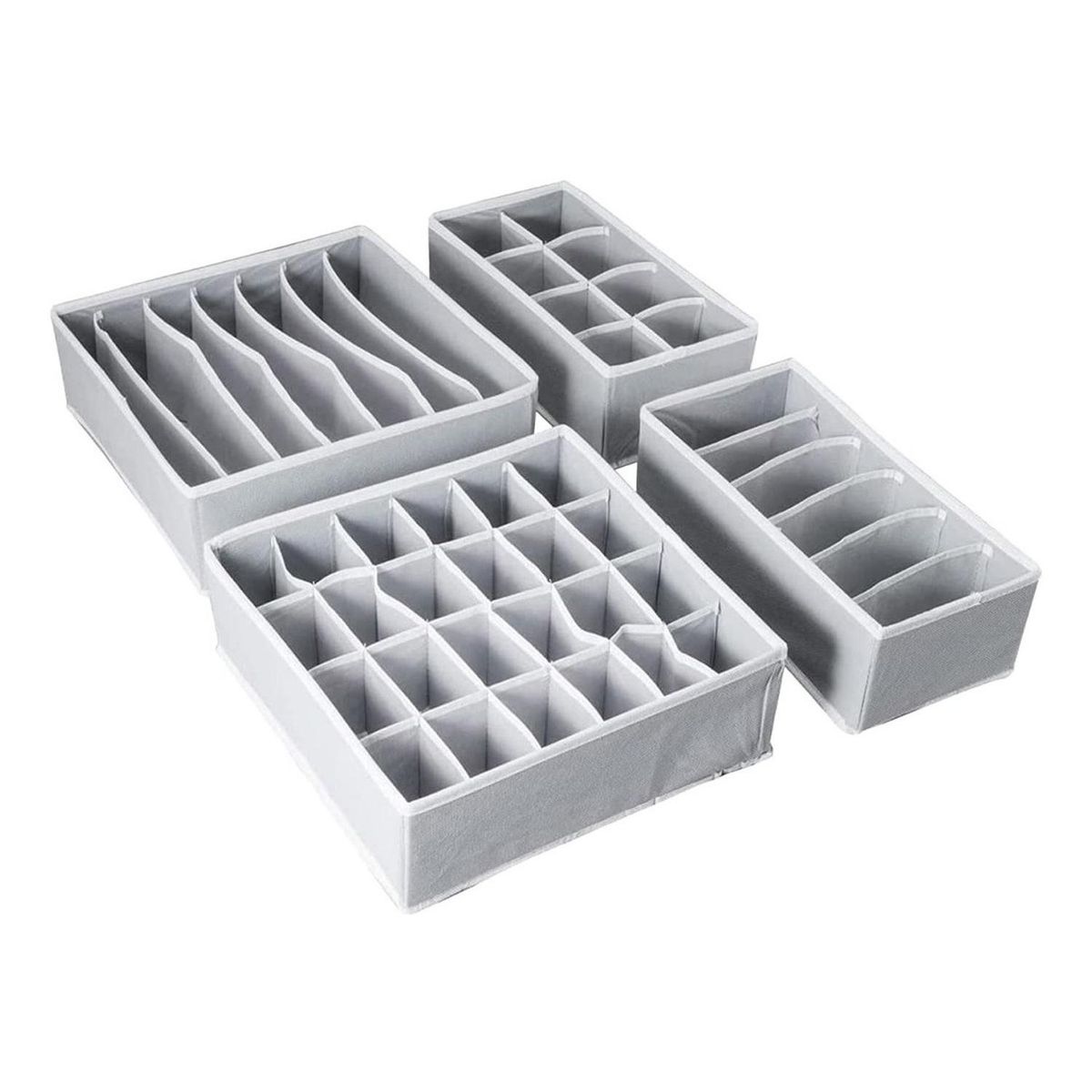 GLOBAL LATIN GROUP - Pack De 2 Set 4 Organizador De Ropa Plegable