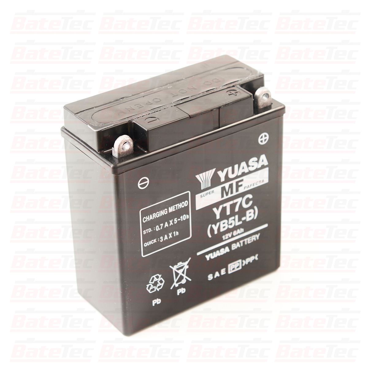 YUASA - Yuasa YT7C  - 6 Ah Batería de moto - Larga duración - Tecnologia AGM