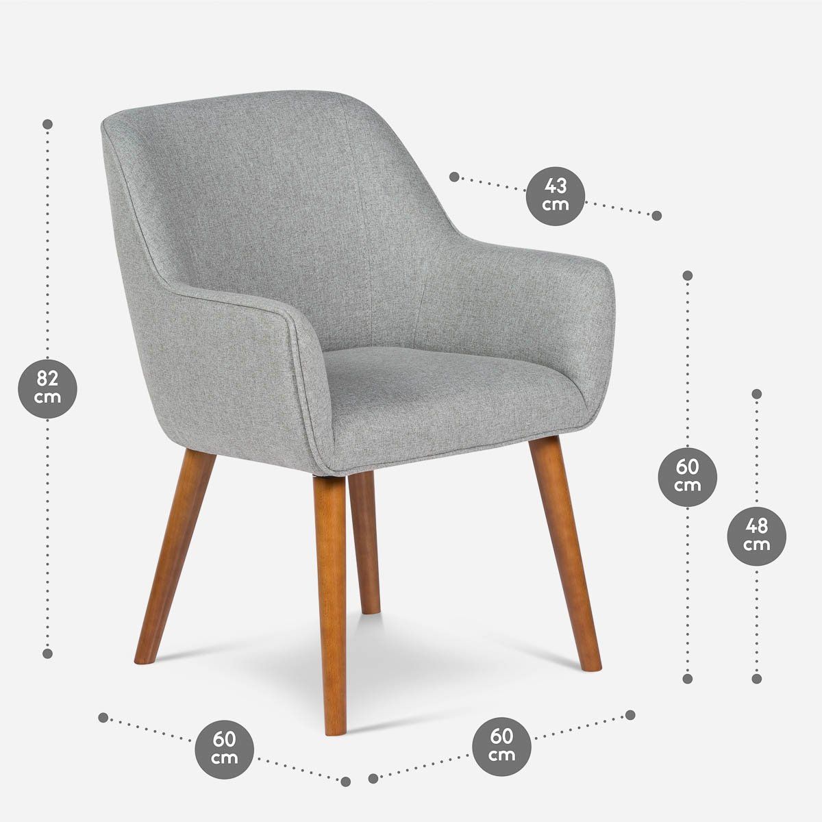 ROSEN - Poltrona Rosen Matilda Tela Menthol