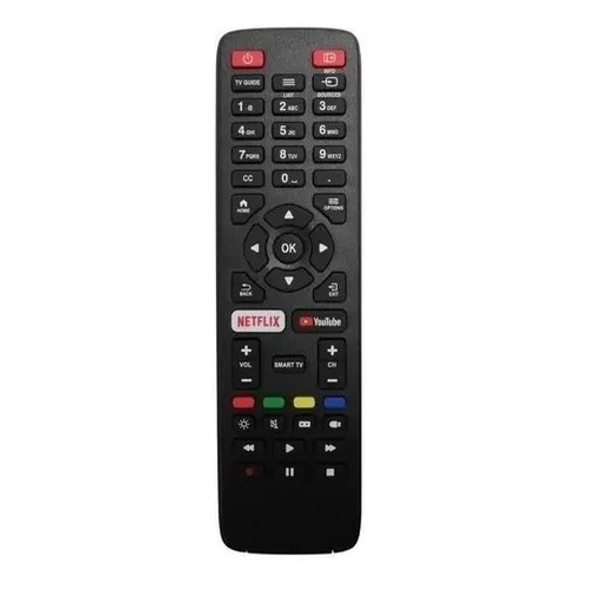 GENERICO - Control Remoto Compatible Con Aoc Smart Tv U6295