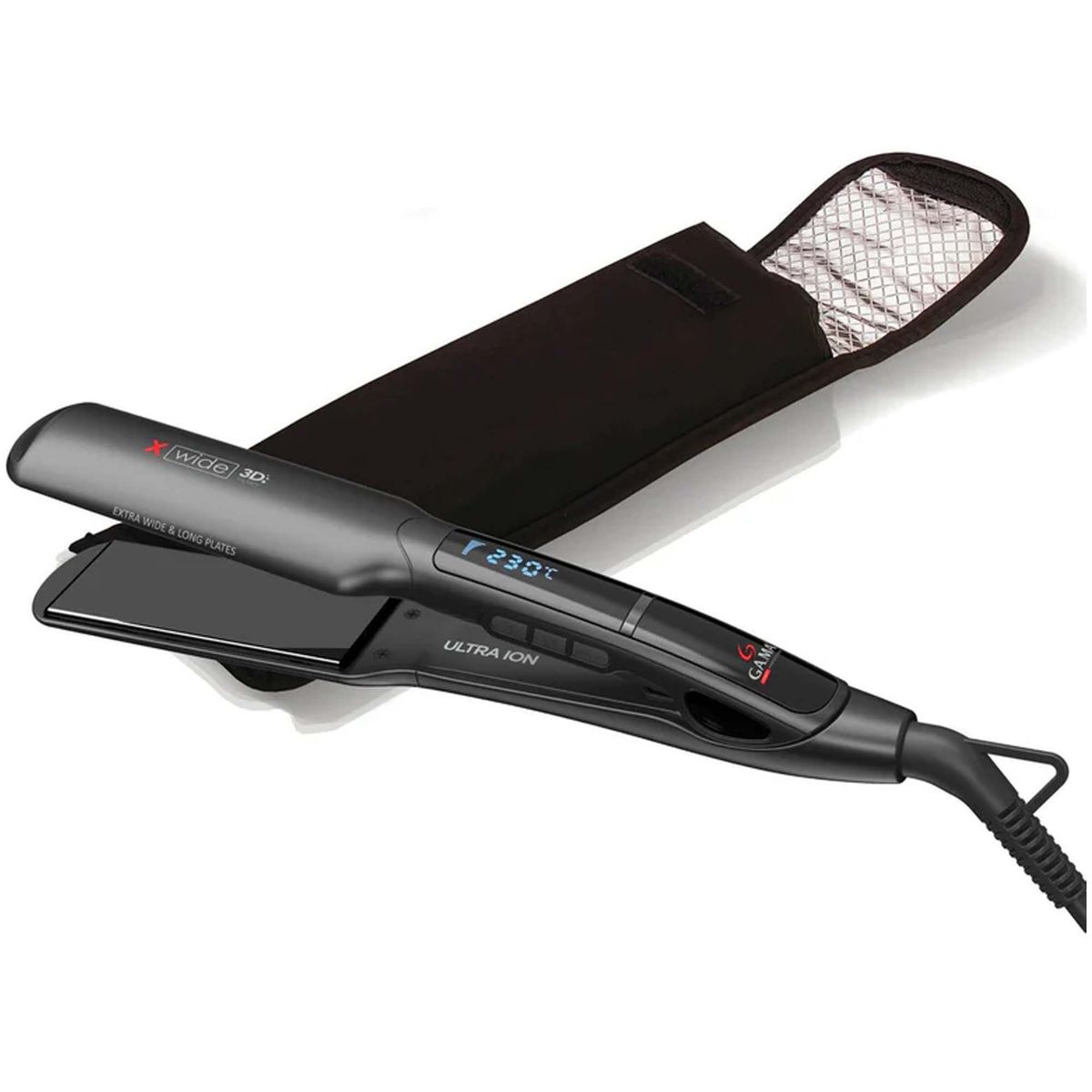 GAMA - Plancha Alisadora Gama Xwide Titanio 3d Protector Keratina