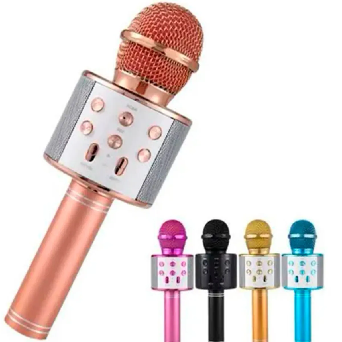 GENERICO - Microfono Karaoke Con Parlante Bluetooth Varios Colores
