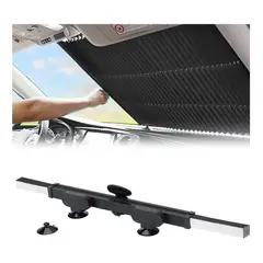 GENERICO - Parasol Retractil Parasol Auto Sombrilla Auto De Parabrisas