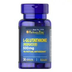 PURITANS PRIDE - L-Glutation 500mg 30 Capsulas