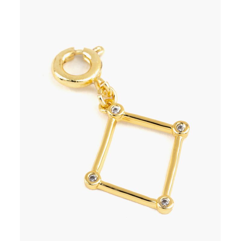 LOUNGE - Colgante Charm Zodiaco Libra Dorado LOUNGE