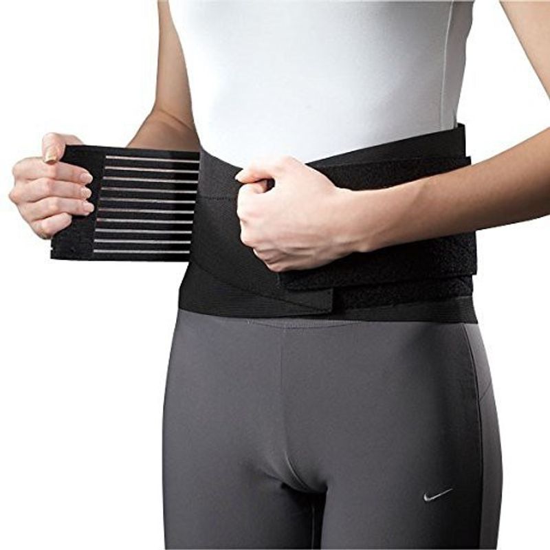 GENERICO - Faja Lumbar Con Soporte Cintura Hernia