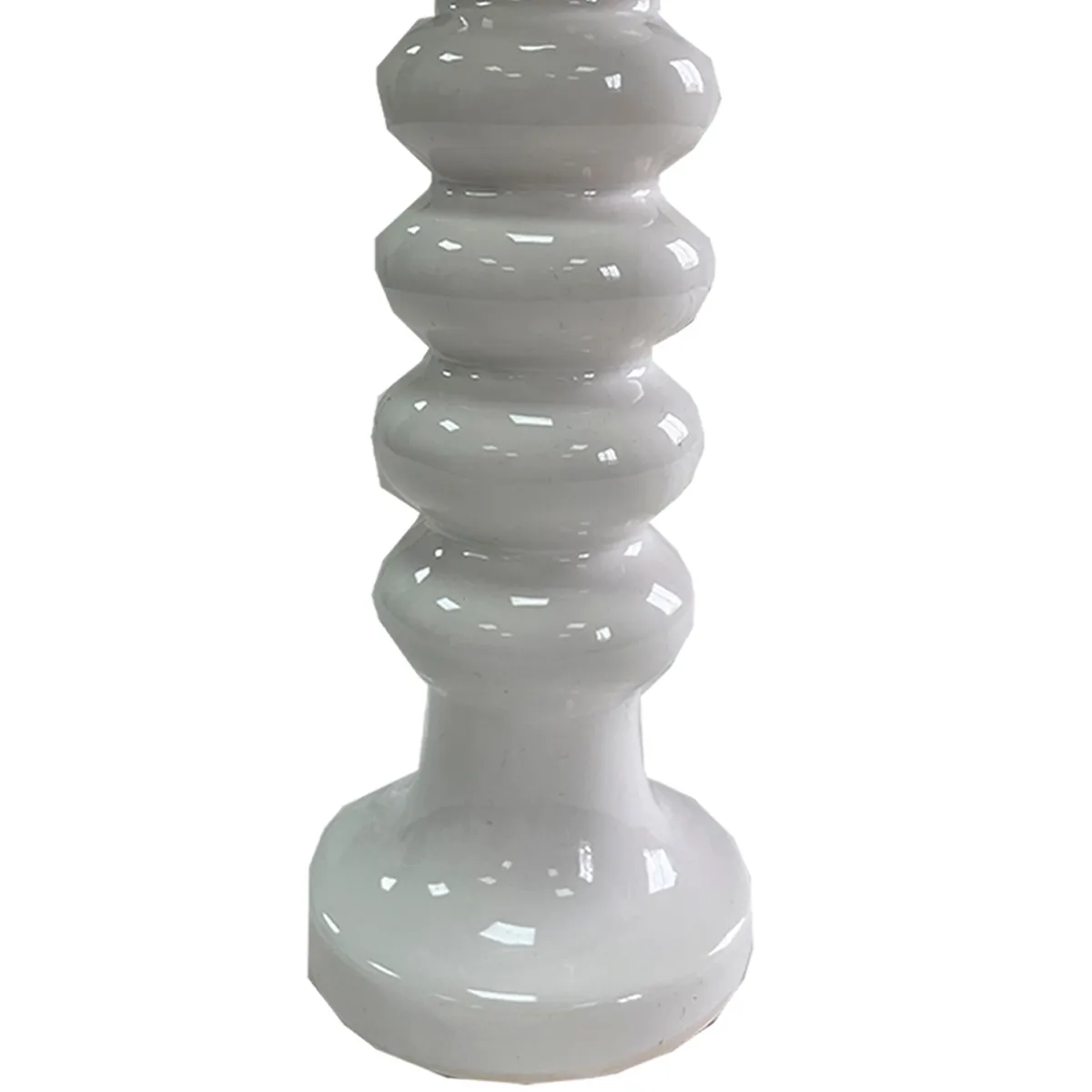 MALLORCA - Portavela Decorativo Toulouse Grande Blanco