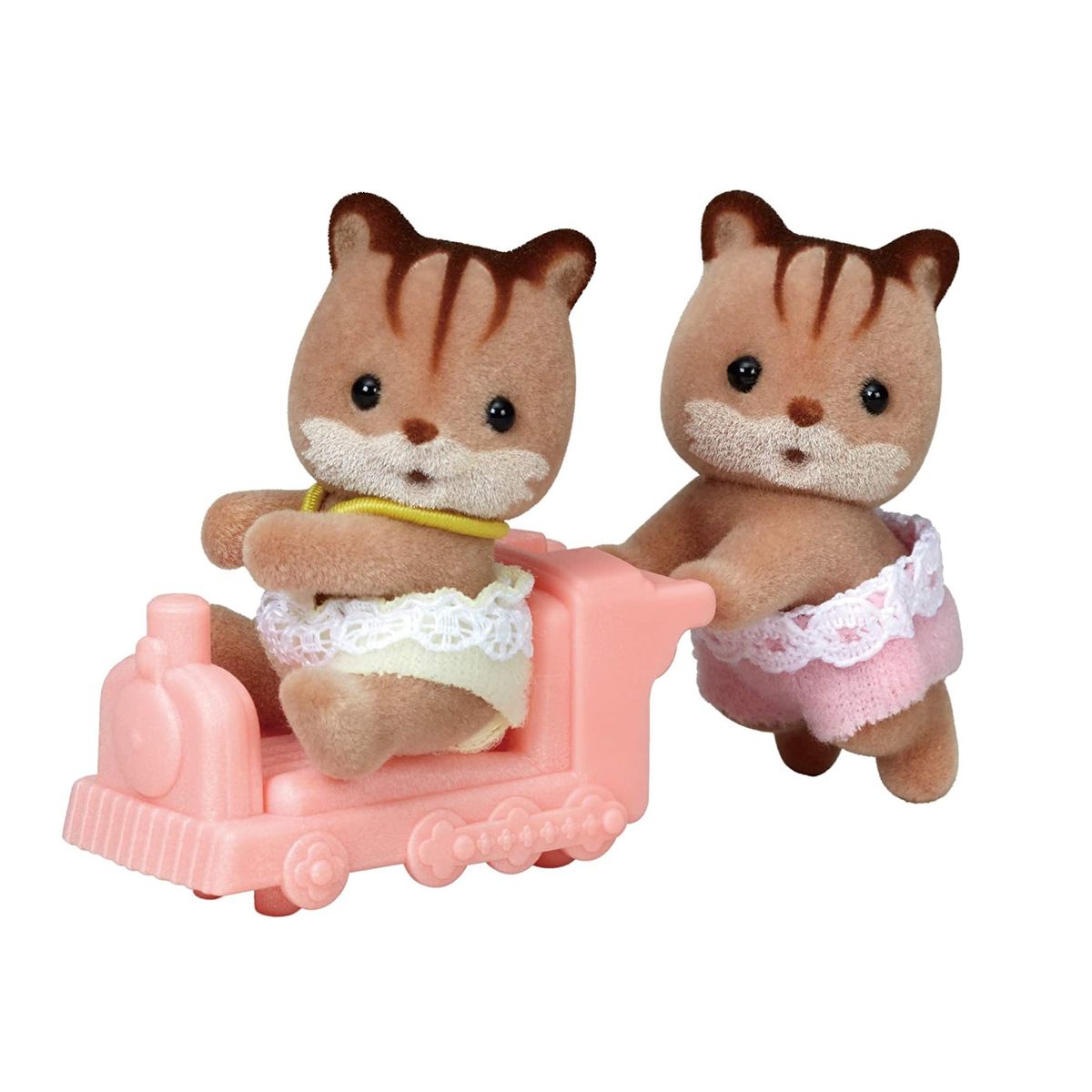 SYLVANIAN FAMILIES - Ardillas mellizas bebés walnut sylvanian families 5421