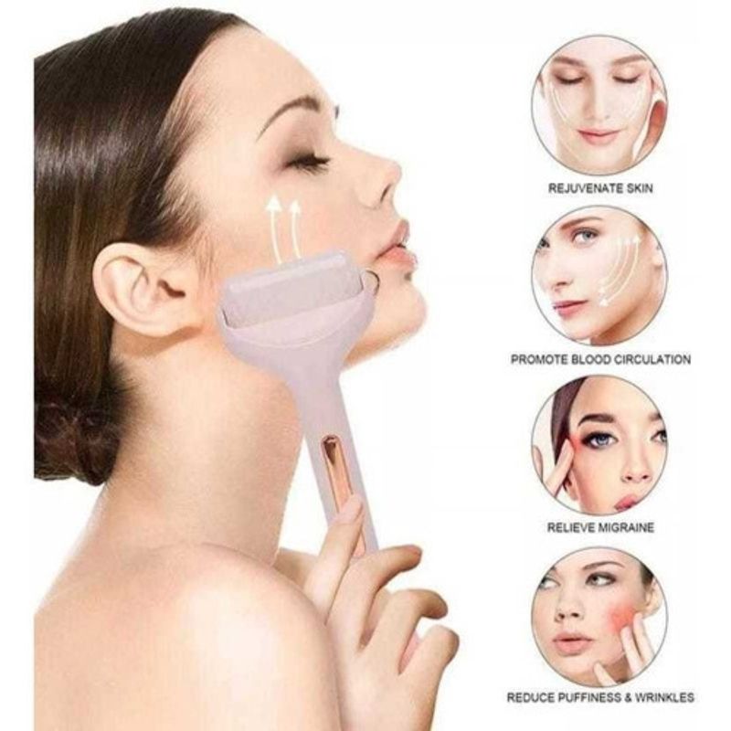 GENERICO - Rodillo Masajeador Facial Corporal de Hielo