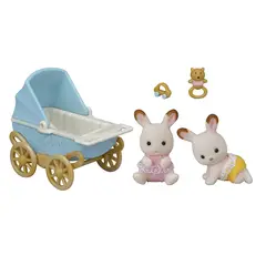 SYLVANIAN FAMILIES - Chocolate Rabbit Carro De Paseos 5432