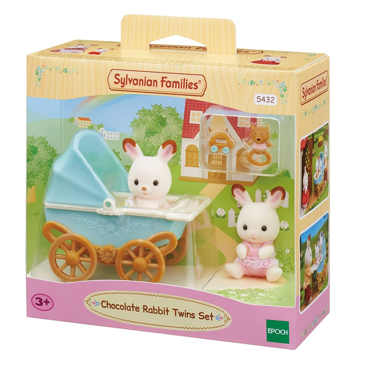 SYLVANIAN FAMILIES - Chocolate Rabbit Carro De Paseos Sylvanian Families 5432