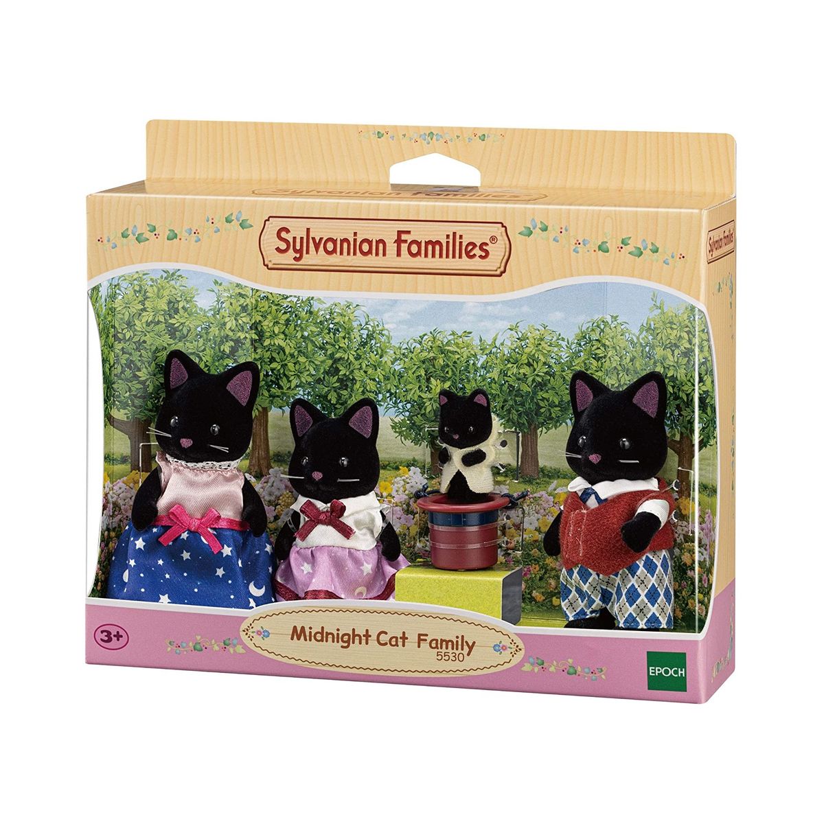 SYLVANIAN FAMILIES - Gatos negros sylvanian families midnight 5530