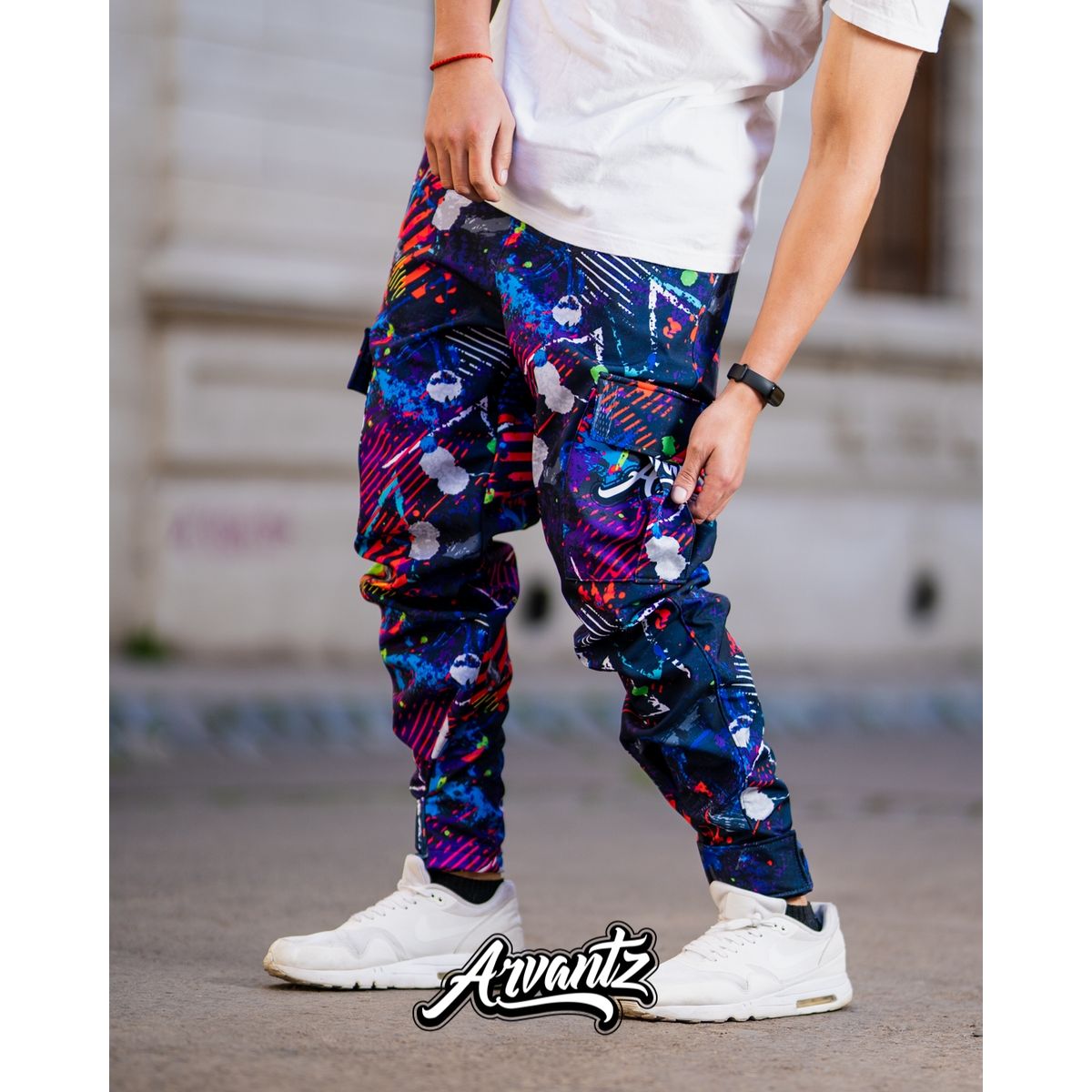 ARVTZ ARVANTZ - Pantalón Cargo F8 COLOR MAJESTY StreetWear