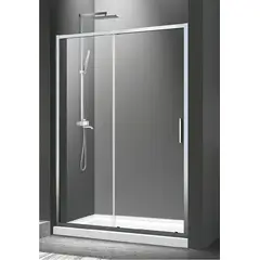 DUSCHY - Mampara PREMIUM corredera frontal 130x190 cm