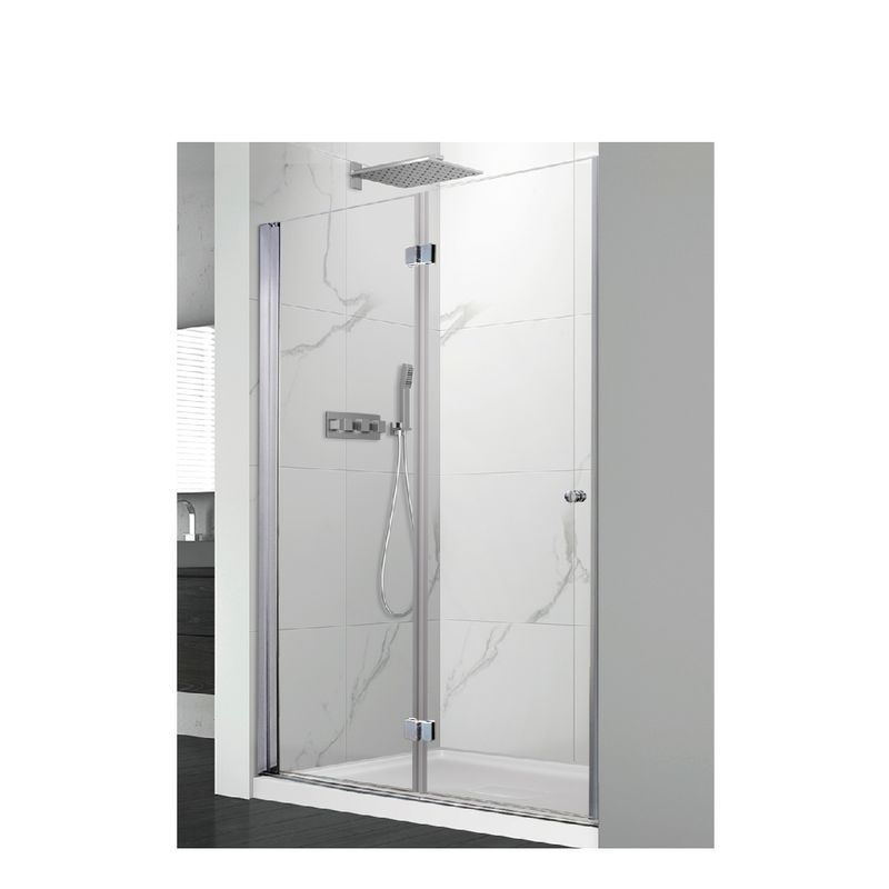 DUSCHY - MAMPARA PUERTA PLEGABLE 700X1900 6mm EASY CLEAN