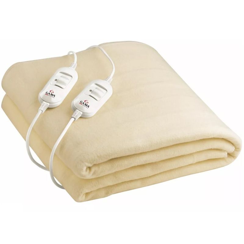 GAMA - Calienta Cama Gama 100% Polyester Double Quick Heat 2 Plaza