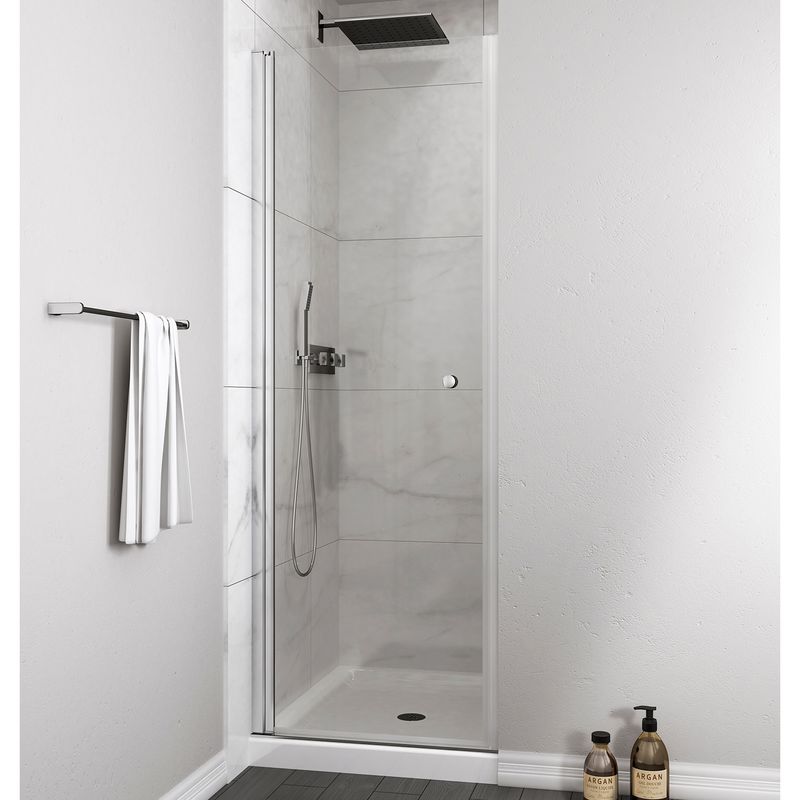 DUSCHY - MAMPARA PUERTA ABATIBLE 800X1900 6mm EASY CLEAN
