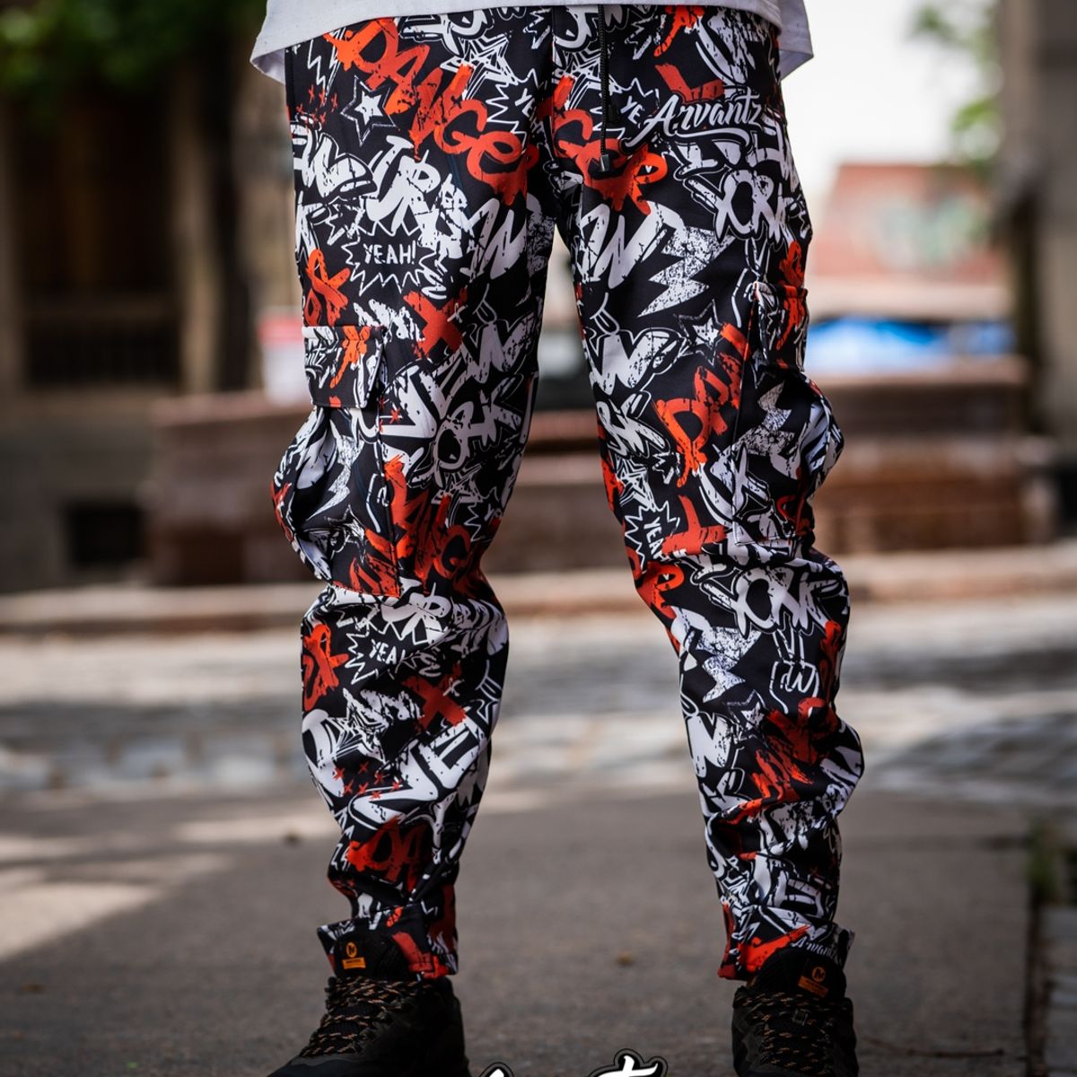 ARVTZ ARVANTZ - Pantalón Cargo F43 Danger Flow StreetWear