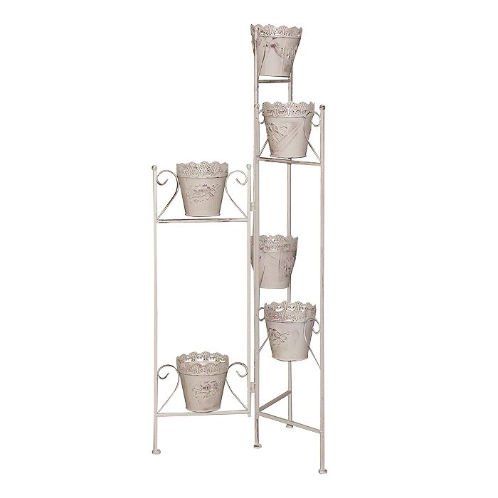 PLANTERO PROVENZAL 6 VASIJAS (45 x 45 x 113 cm)