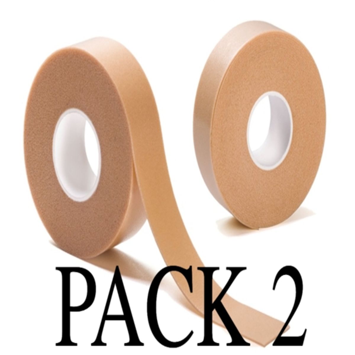 GENERICO - Pack 2 Cintas Autoadhesiva Acolchada para Pies