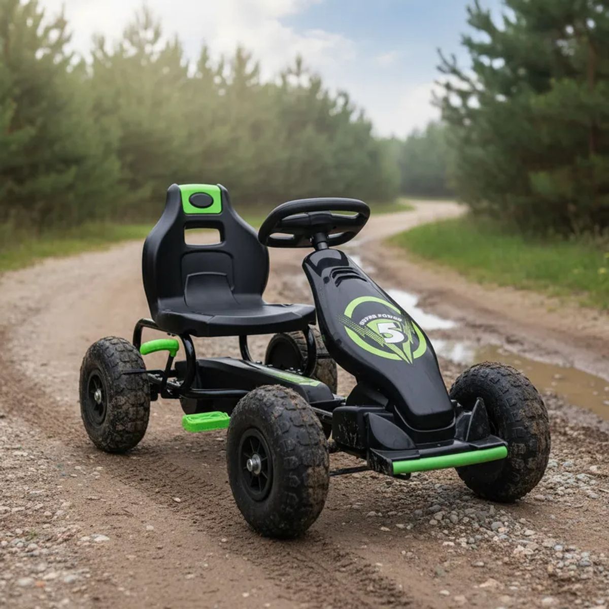 BEBESIT - Go Kart Rally GK18 Verde