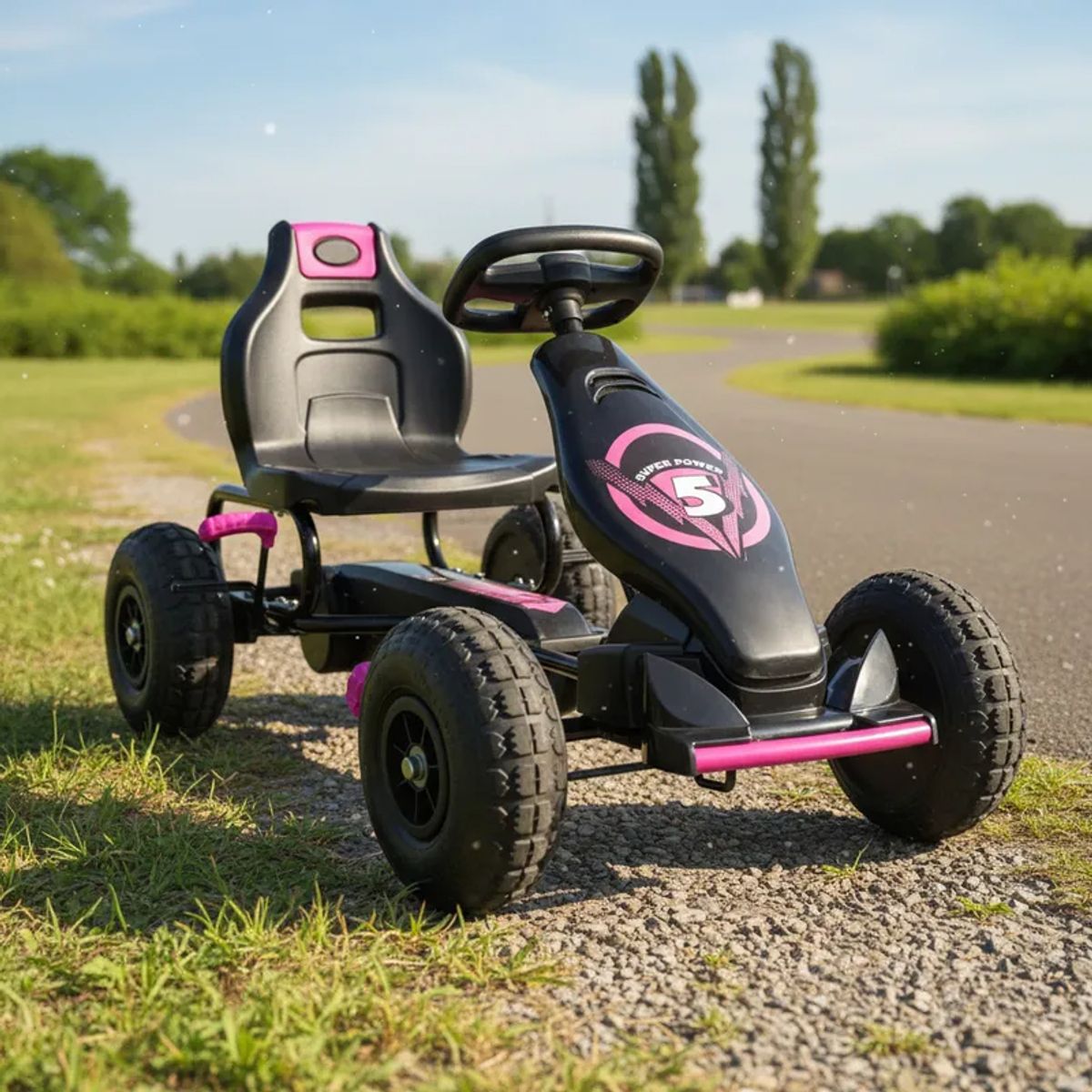 BEBESIT - Go Kart Rally GK18 Rosado Bebesit