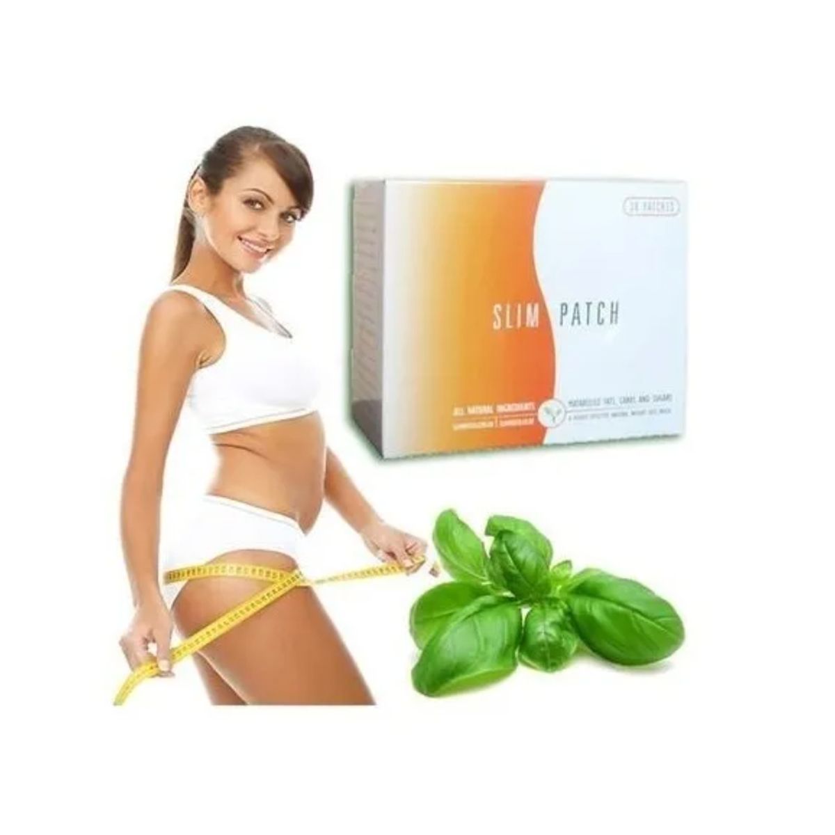 SLIM PATCH - 60 Parches Slim Patch 100% Natural - Adelgazantes