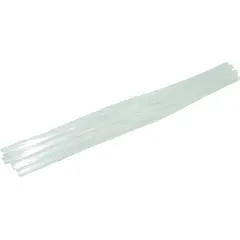 GENERICO - Barras de silicona delgada 7mm x 30cm de largo 10 unidades