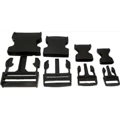 GENERICO - Hebilla Tip Top para huinchas de 5cm, Broche mochila bolso