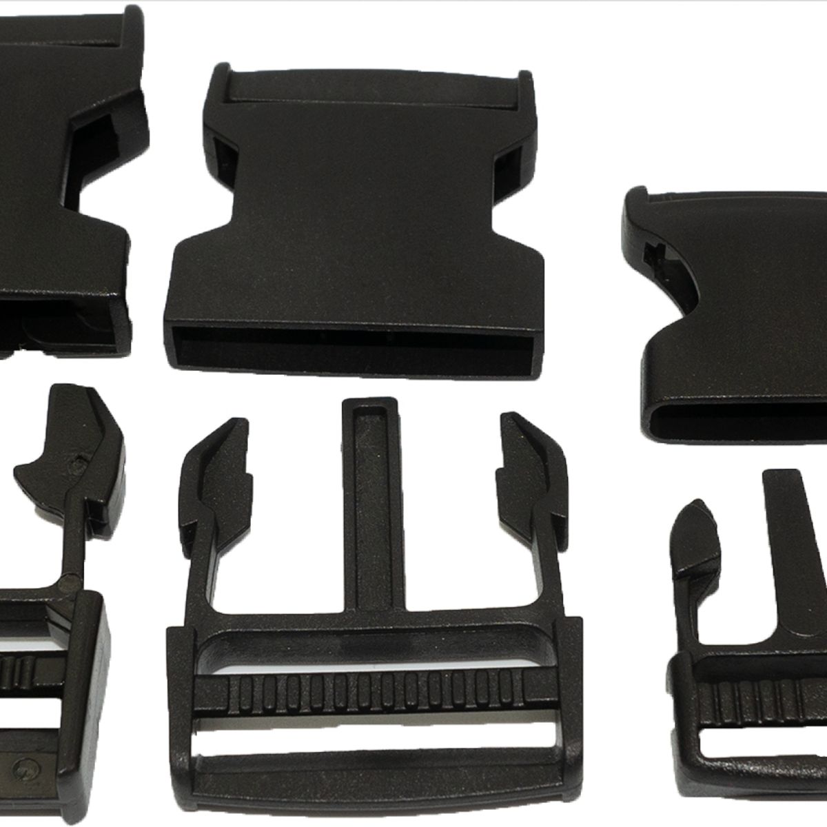 GENERICO - Hebilla Tip Top para huinchas de 3,8cm, Broche mochila bolso