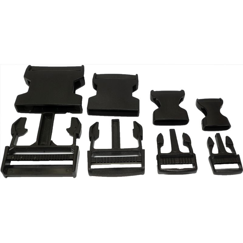 GENERICO - Hebilla Tip Top para huinchas de 3cm, Broche mochila bolso