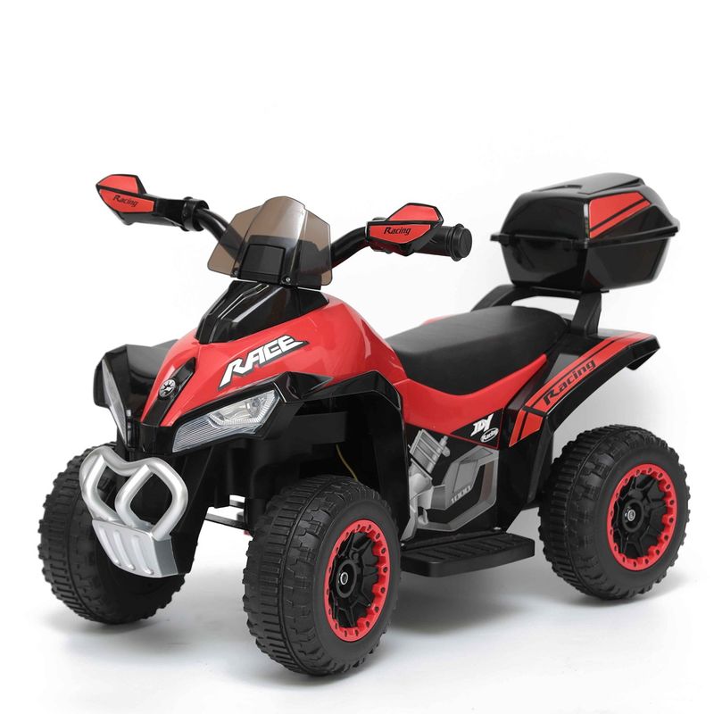 BEBESIT - Cuadrimoto a Batería Quad Lx Roja Bebesit
