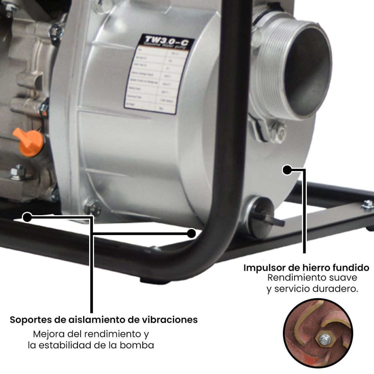 TOMAHAWK POWER - Motobomba 2” Tomahawk Power TW2